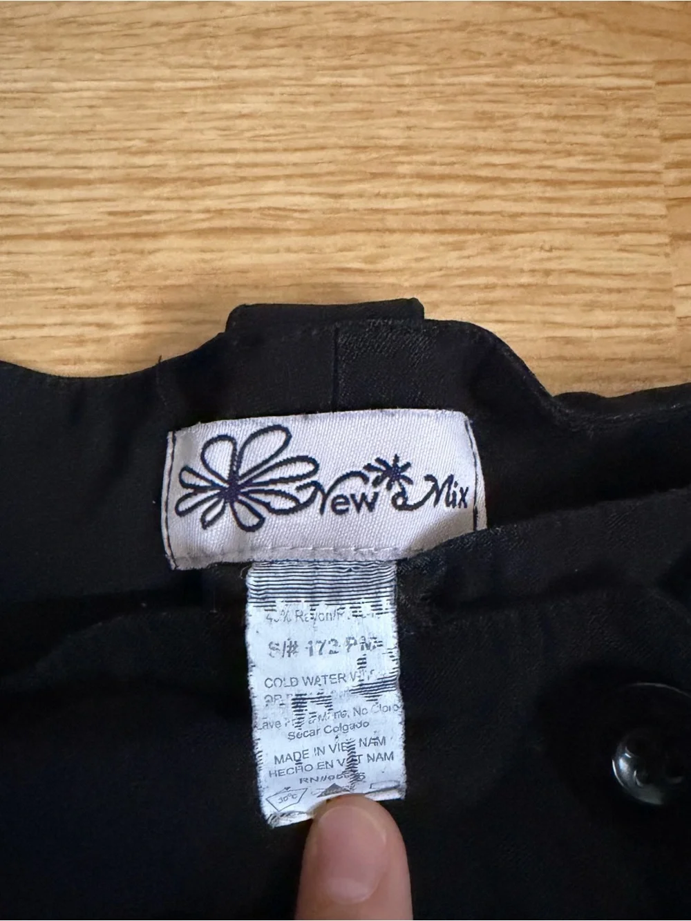 New Mix Black Low Rise Women’s Shorts